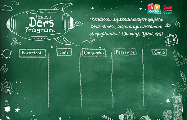 Hadisli Ders Programı 2026-2027