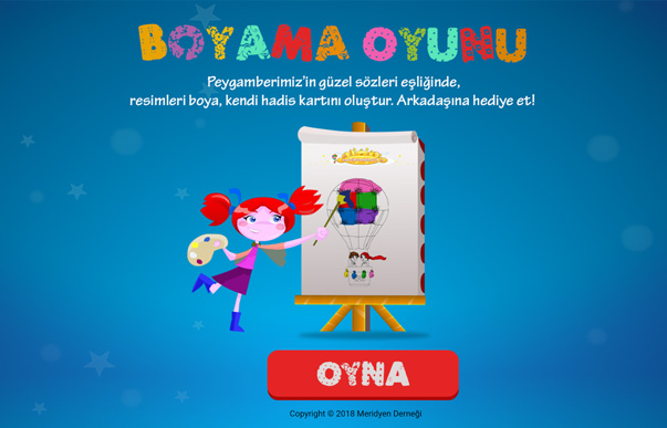 Hadisli Boyama Oyunu